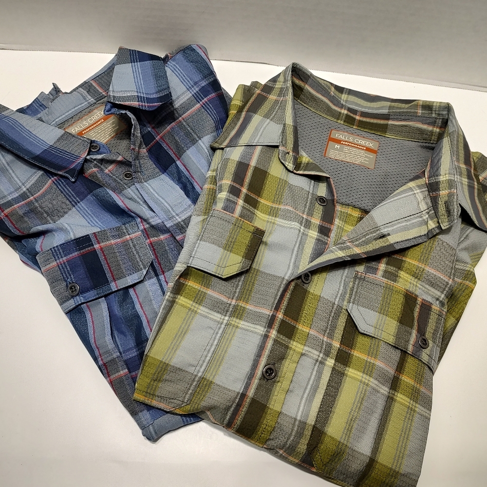 Falls Creek Performance Shirts Bundle - 2 Med